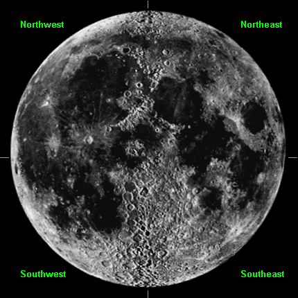 pictures of the moon phases in order. (All the Moon photos on this