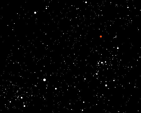 On a clear evening the stars will appear at dusk according to their On a clear evening the stars will appear at dusk according to their